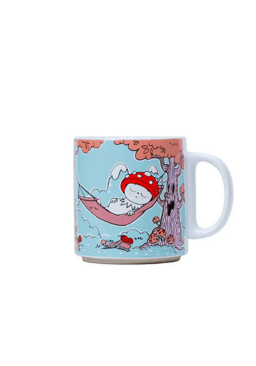 Bubble Ceramic Mug back